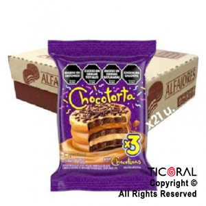 ALFAJOR CHOCOTORTA 21 UNIDADES X 71.5 GR
